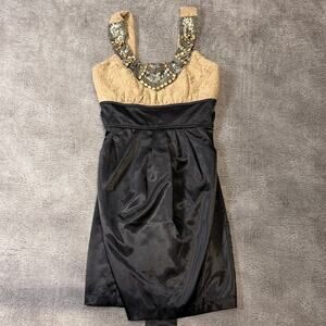 Y2k Sequin Hearts Lace Body Con Mini Dress